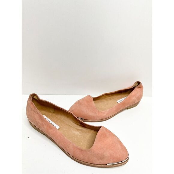Etienne Aginer Tonne Flat Womens Size 8.5 Leather Round Toe Slip On Shoes - Picture 6 of 9